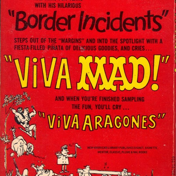 Mad Paperback Book - Viva Mad - Sergio Aragones - Picture 2 of 2